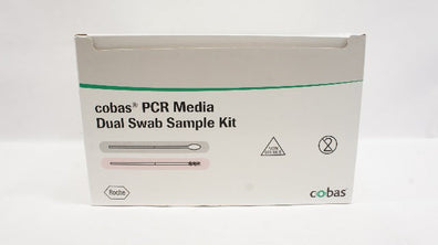 Cobas 07958021190 PCR Media Roche Dual Swab Sample Kit - Box of 100